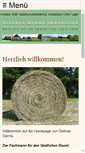 Mobile Screenshot of immobilien-garms.de