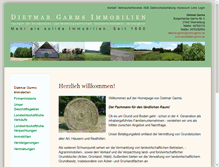 Tablet Screenshot of immobilien-garms.de